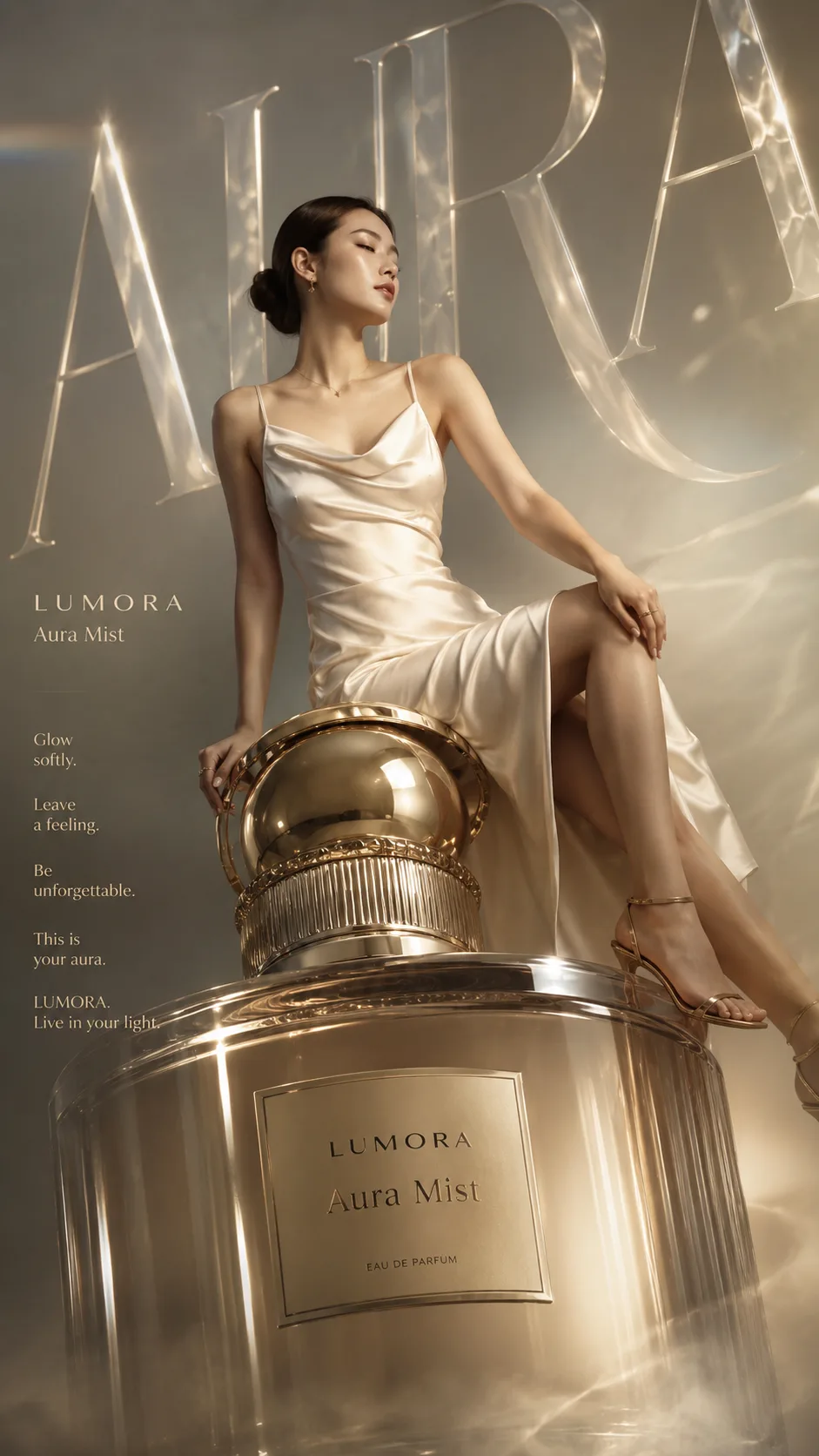 [Product type]: [perfume / sunscreen / sports drink / cushion compact / other]
[